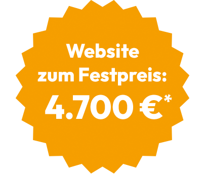 Website zum Festpreis von 4700€